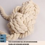 CK12 4 PCS Cortina Hebilla Instalación gratuita Rollo de algodón Bola colgante Correa de cortina - Imagen 3