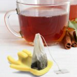 Soporte de cucharadita de héroes de té con forma de dedo meñique de 2 piezas, entrega de color aleatorio - Imagen 5