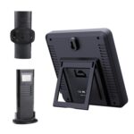 Termómetro e higrómetro inalámbricos multifunción de tres arrastres Termómetro de alta precisión para interiores y exteriores con alarma de color, Wireless Thermometer - Imagen 4