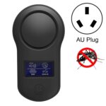Repelente de insectos ultrasónico con pantalla BG-305, BG-305 AU Plug Black