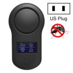 Repelente de insectos ultrasónico con pantalla BG-305, BG-305 US Plug Black