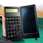 Tablero de escritura Calculadora Bloc de notas empresarial Bloc de notas innovador, Estilo: Batería de botón - Imagen 2