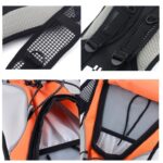 Deportes al aire libre montañismo ciclismo mochila botella de agua chaleco transpirable, Blue - Imagen 3