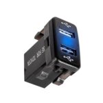 Cargador de coche con orificio Original, modificación no destructiva de cargador de coche Usb Dual con línea adecuada para Toyota - Imagen 5
