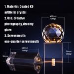 Fotografía De Cristal Desenfoque De Primer Plano Accesorios De Cine Y Televisión, Triangular Prism Coating Upgrade - Imagen 3