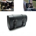 Bolsas para sillín de motocicleta, herramienta de almacenamiento de cuero, bolsas laterales de cuero PU, PU Leather Side Pouch Bags