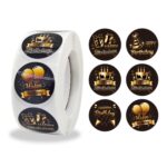 5 pegatinas de fiesta de cumpleaños para niños, bonitas pegatinas decorativas, Birthday Party Stickers