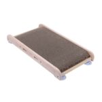Tablero de garra de gato Vertical de madera maciza, sofá corrugado, juguete para gato antiarañazos, Cat Claw Board