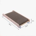 Tablero de garra de gato Vertical de madera maciza, sofá corrugado, juguete para gato antiarañazos, Cat Claw Board - Imagen 2