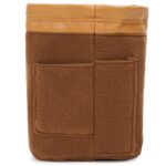 S.C.COTTON Bolsa con forro impermeable protección digital bolsa portátil para lentes SLR bolsa para micro cámara individual bolsa para fotografía, Beige S - Imagen 4