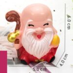 20 piezas de plástico para decoración de tartas de cumpleaños, decoración para hornear muñecas de dibujos animados, God Of Longevity - Imagen 2