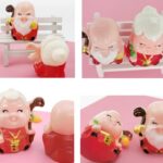 20 piezas de plástico para decoración de tartas de cumpleaños, decoración para hornear muñecas de dibujos animados, Godness Of Longevity - Imagen 4