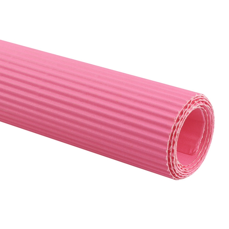 TBD0558081601D.jpg 10 hojas de papel corrugado, papel de regalo grueso, Material de papel de regalo hecho a mano, Pink - Imagen 1
