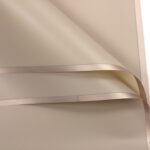 2 bolsas Phnom Penh flor de papel mate papel para envolver flores ramo película de gelatina papel de regalo impermeable 58x58cm, Khaki