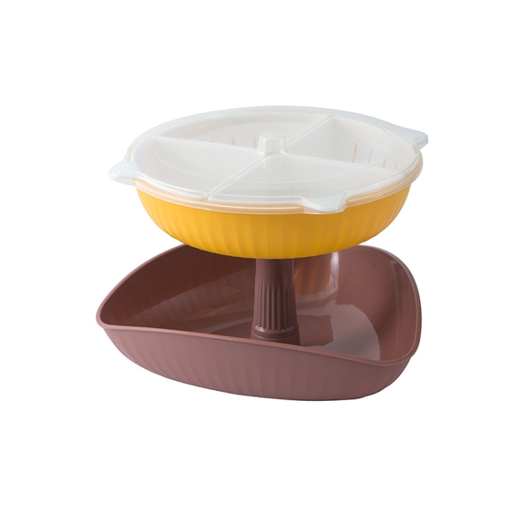 TBD0558085303.jpg Cesta de drenaje para lavado de verduras, plato de olla caliente multicapa giratorio con rejilla dividida, Tray+Drain Basket (Green), Tray+Drain Basket (Blue), Tray+Drain Basket (Pink), Double Tray (Green), Double Tray (Blue), Double Tray (Pink)... - Imagen 1