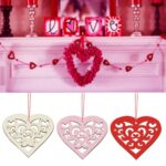 2 paquetes de suministros de boda para el día de San Valentín, decoración Holo Love, colgante pequeño, JM01768 - Imagen 4