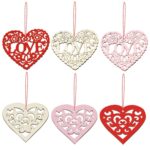 2 paquetes de suministros de boda para el día de San Valentín, decoración Holo Love, colgante pequeño, JM01769 - Imagen 2