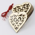 2 paquetes de suministros de boda para el día de San Valentín, decoración Holo Love, colgante pequeño, JM01771