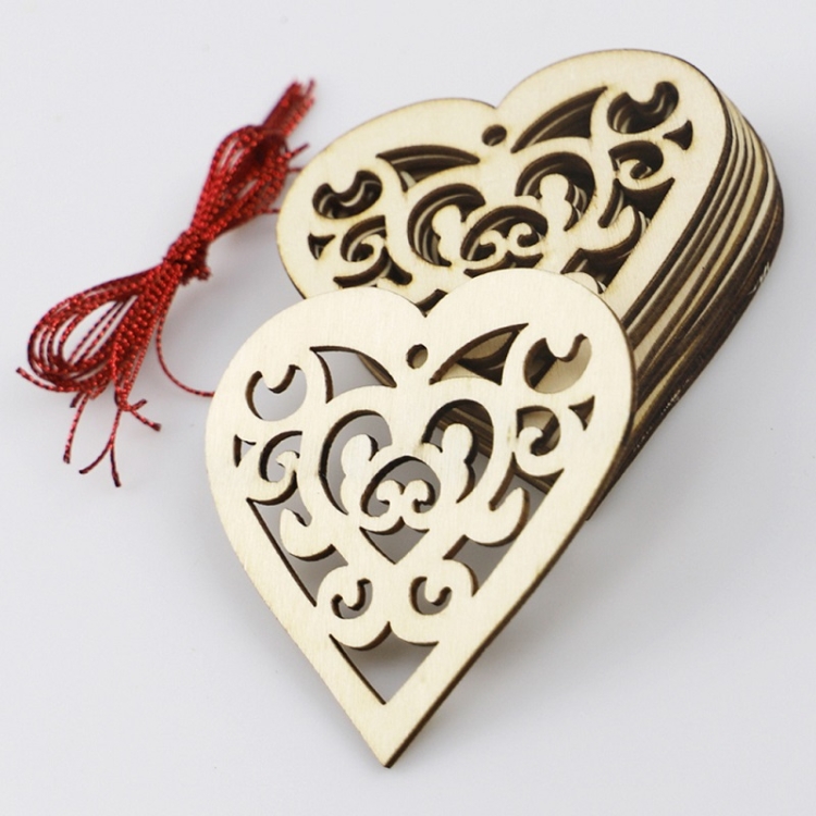 TBD0558086305.jpg 2 paquetes de suministros de boda para el día de San Valentín, decoración Holo Love, colgante pequeño, JM01771 - Imagen 1