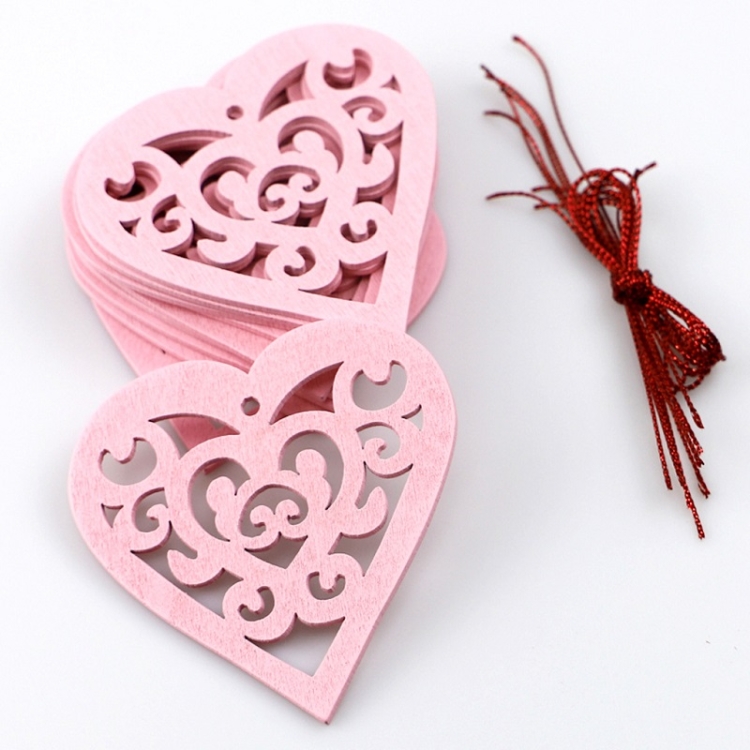 TBD0558086306.jpg 2 paquetes de suministros de boda para el día de San Valentín, decoración Holo Love, colgante pequeño, JM01772 - Imagen 1