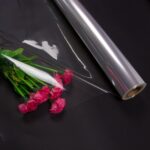 Papel de regalo para ramo, Material impermeable, papel de regalo de flores transparente, 5.3 Silk 70cmx50m