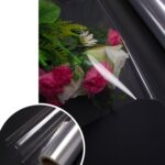 Papel de regalo para ramo, Material impermeable, papel de regalo de flores transparente, 5.3 Silk 70cmx50m - Imagen 4
