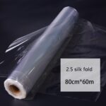 Papel de regalo para ramo, Material impermeable, papel de regalo de flores transparente, 2.5 Silk 80cmx60m - Imagen 2