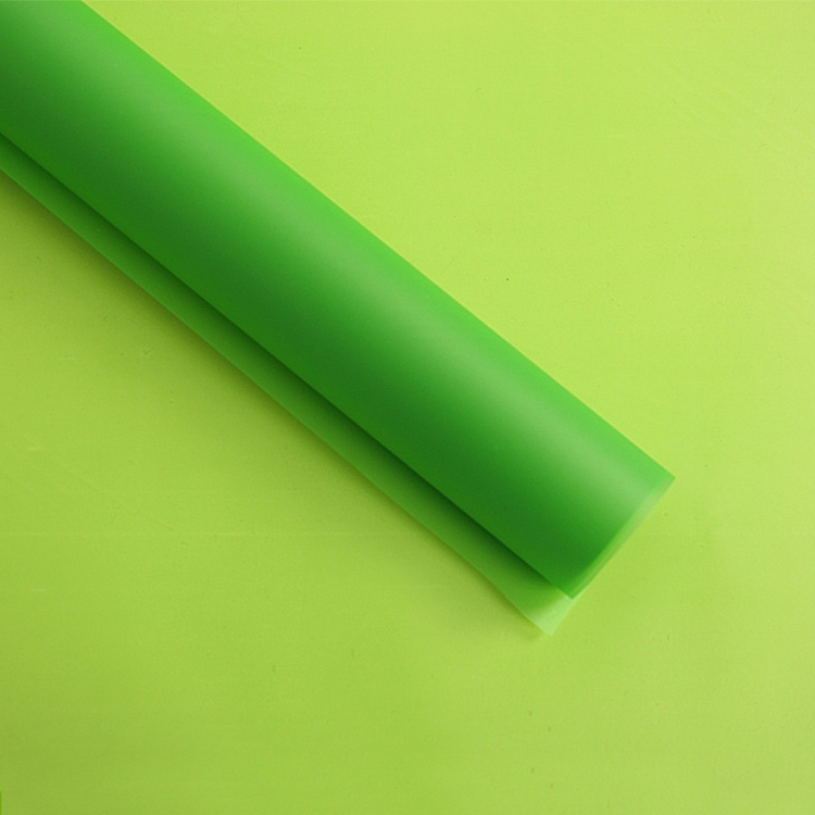 TBD0558372919.jpg 2 bolsas de papel de regalo de flores, papel mate, papel de regalo, Material de papel de regalo translúcido, Fruit Green - Imagen 1