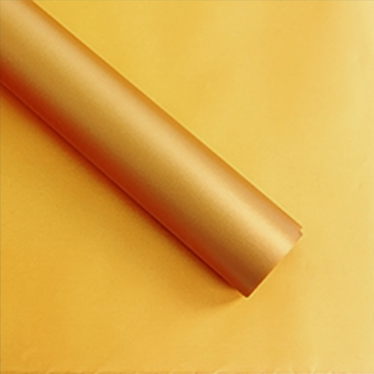 TBD0558372926.jpg 2 bolsas de papel de regalo de flores, papel mate, papel de regalo, Material de papel de regalo translúcido, Turmeric - Imagen 1
