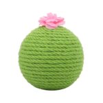 Vaso de bola para atrapar gatos de sisal con juguete de hierba gatera, Tumbler Ball - Imagen 2