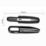 Aspirador portátil de mano para coche, aspirador para coche pequeño, Wireless Black Gray - Imagen 3