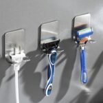 Gancho de afeitar de baño de suspensión de acero inoxidable de 10 piezas - Imagen 2