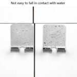 Gancho de afeitar de baño de suspensión de acero inoxidable de 10 piezas - Imagen 3