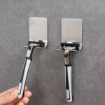 Gancho de afeitar de baño de suspensión de acero inoxidable de 10 piezas - Imagen 4