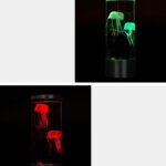 Luz de medusas de simulación LED cilíndrica Luz de atmósfera de medusas colorida alimentada por USB - Imagen 5