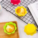20 piezas DIY molde para hornear Macaron forma de encaje silicona pastel taza pudín huevo tarta muffin taza molde, entrega de color al azar - Imagen 5