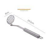 Herramienta de suplemento de comida para bebés trituradora de patatas de acero inoxidable 304 - Imagen 5