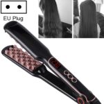 Plancha para dar volumen al cabello, turmalina de cerámica, multifuncional, largo y corto, para peinar el cabello, EU