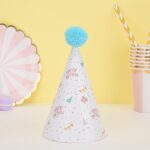 20 PCS lindos niños bronceadores sombreros de cumpleaños pastel hornear decoración sombreros de fiesta, Happy Birthday