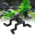 Terrario de reptiles para mascotas Paisajismo ecológico Selva tropical Cilindro de pulverización Atomización Enfriamiento Cuatro boquillas