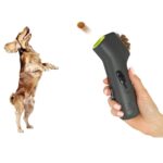 Suministros para mascotas, lanzador de aperitivos para entrenamiento de perros, pistola de pastel para perros, juguete para entrenamiento de perros