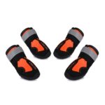 HCPET Botas de lluvia antideslizantes para perros, resistentes al desgaste, zapatos impermeables para mascotas al aire libre, 2, 3, 4, 5, 6, 7, 8