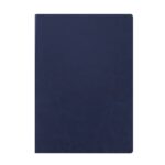 Cuaderno de negocios de cuero sintético de 2 piezas Cuaderno retro, Blue A5