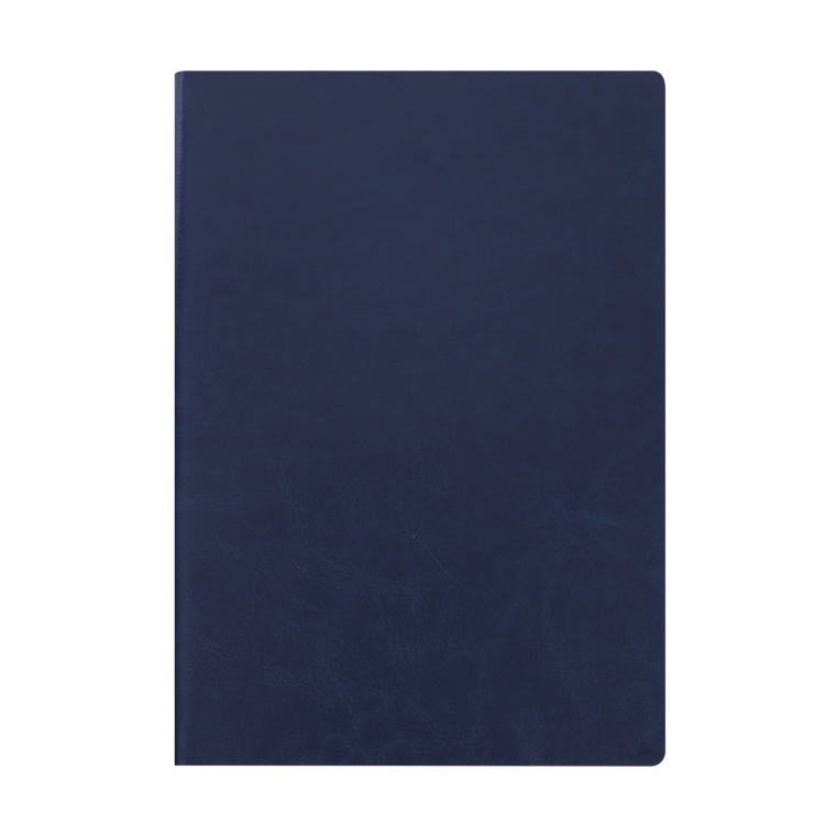 TBD0560899903.jpg Cuaderno de negocios de cuero sintético de 2 piezas Cuaderno retro, Blue A5 - Imagen 1