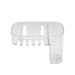 Caja de almacenaje para maquillaje de artículos de tocador de plástico con pegatina mágica, caja organizadora creativa transparente para el hogar, especificación:, Shallow Style, Deep Style