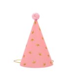 20 piezas de sombrero de cumpleaños con bolas de piel con lentejuelas, suministros para fiesta de cumpleaños, sombrero de papel para vestir, No. 3 Glitter