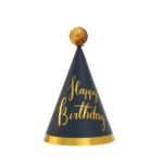 20 piezas de sombrero de cumpleaños con bolas de piel con lentejuelas, suministros para fiesta de cumpleaños, sombrero de papel para vestir, 2 Gem Green Flash Ball