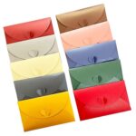 50 PCS Carta de invitación de sobre de estampado en caliente de papel perlado con hebilla de amor - Imagen 2