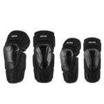SULAITE Equipo de protección de Fibra de Carbono Transpirable a Prueba de caídas Calor a Prueba de Viento para Motocicleta Todoterreno, Knee Pads+Elbow Pads