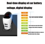 Purificador de aire multifuncional para eliminación de formaldehído de iones negativos para coche S90B - Imagen 4